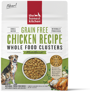 Honest Kitchen Whole Food Clusters Grain Free Chicken Dog Food 1lb by Pet Food Warehouse