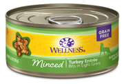 Wellness Minced Turkey Entree Cat Food 5.5oz by Pet Food Warehouse