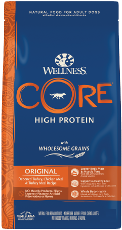 Wellness CORE Wholesome Grains Original Recipe Dog Food 24lb by Pet Food Warehouse