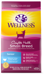 Wellness Complete Health Small Breed Senior Dog Food 4lb by Pet Food Warehouse