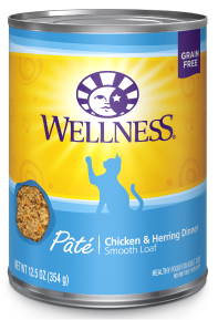 Wellness Complete Health Chicken Herring Cat Food 12.5oz by Pet Food Warehouse