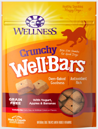 Wellbar Apple Banana Yogurt Dog Treat 45oz by Pet Food Warehouse