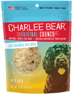 Charlee Bear Liver Dog Treat 16oz by Pet Food Warehouse