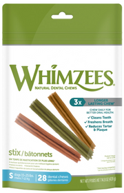 Whimzees Small Stix Dental Chew 14.8oz by Pet Food Warehouse