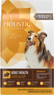 Holistic Select Grain Free Rabbit & Lamb Dog Food 12lb by Pet Food Warehouse