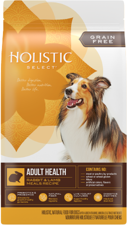 Holistic Select Grain Free Rabbit & Lamb Dog Food 12lb by Pet Food Warehouse