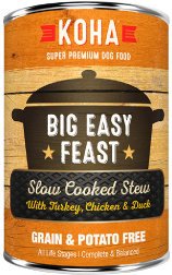 Koha Slow Cook Stew Big Easy Feast Dog Food 12.7oz by Pet Food Warehouse