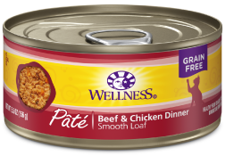Wellness Complete Health Beef Chicken Cat Food 5.5oz by Pet Food Warehouse
