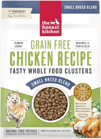 Honest Kitchen Whole Food Clusters Small Breed Grain Free Chicken Dog Food 4# by Pet Food Warehouse