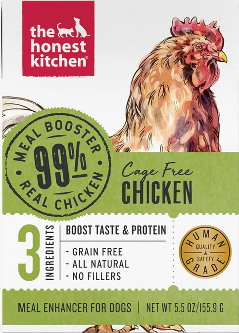 Honest Kitchen 99% Meat Chicken Protein Booster 5.50z by Pet Food Warehouse
