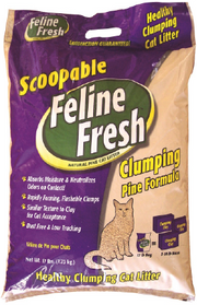 Feline Fresh Scoopable Cat Litter 17lb by Pet Food Warehouse