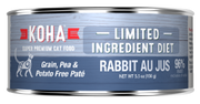 Koha Limited Ingredient Diet Rabbit Pate Cat Food 5.5oz by Pet Food Warehouse
