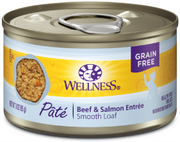 Wellness Complete Health Beef Salmon Cat Food 3oz by Pet Food Warehouse