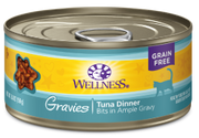 Wellness Gravies Tuna Cat Food 5.5oz by Pet Food Warehouse