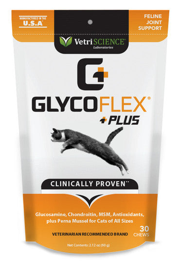 VetriScience Glycoflex Plus Cat 30 Count by Pet Food Warehouse