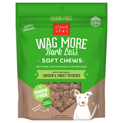 Cloud Star Wag More Grain Free Soft Chicken Sweet Potato Dog Treat 5oz by Pet Food Warehouse