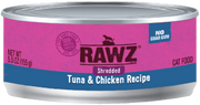 Rawz Shredded Tuna & Chicken Canned Cat Food 5oz by Pet Food Warehouse