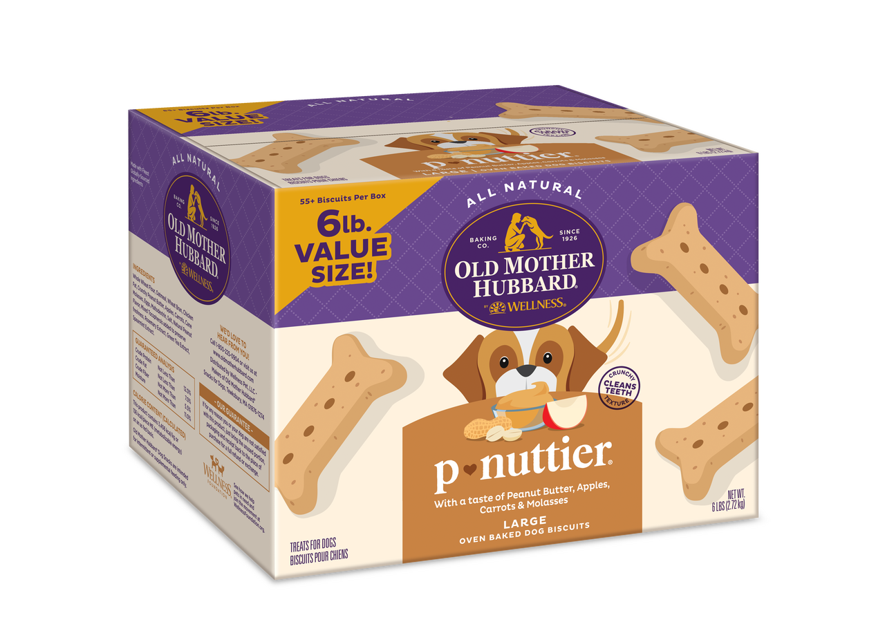 Old Mother Hubbard Large Old P-Nuttier Dog Treat 6# by Pet Food Warehouse