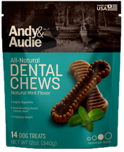 Andy and Audie Dental Chews Medium 12oz by Pet Food Warehouse