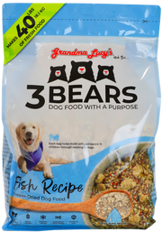 Grandma Lucy's 3 Bears Fish Dog Food 8lb by Pet Food Warehouse