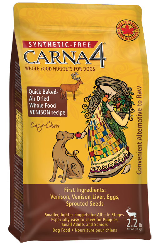 Carna4 Grain Free Venison Dog Food 2.2lb by Pet Food Warehouse