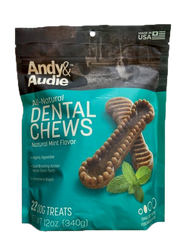 Andy and Audie Dental Chews Small 12oz by Pet Food Warehouse