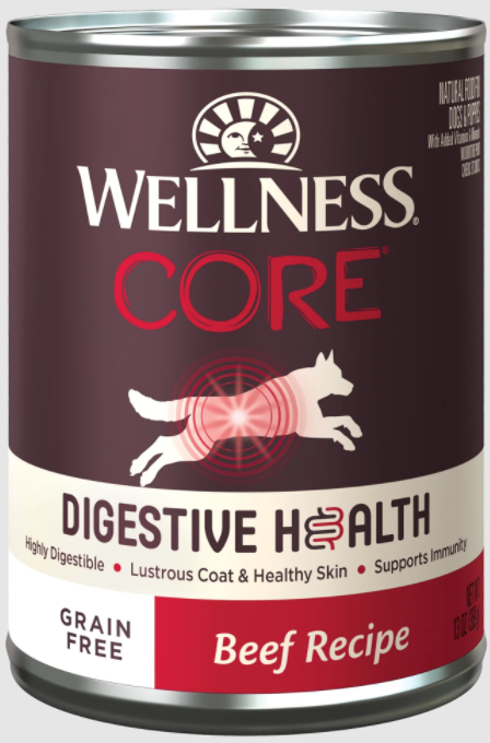 Wellness CORE Digestive Health Grain-Free Beef Recipe 13oz by Pet Food Warehouse