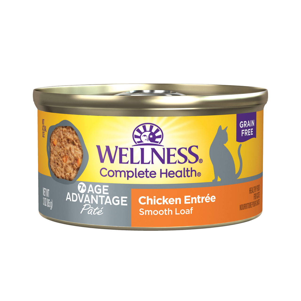 Wellness Complete Health Advantage Chicken Cat Food 3oz by Pet Food Warehouse