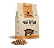 Vital Essentials Freeze-Dried Cat Food Mini Nibs Pork 12oz by Pet Food Warehouse