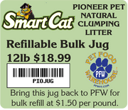 Smart Cat Litter Jug 12lb by Pet Food Warehouse