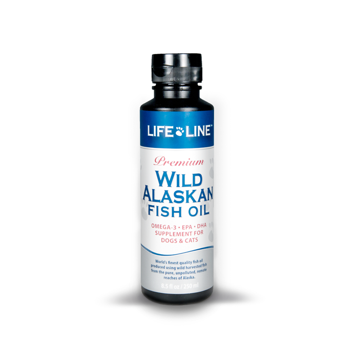 Life Line Wild Alaskan Fish Oil 8.5oz by Pet Food Warehouse