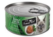 Fussie Cat Fine Dining Pate Oceanfish with Salmon Entrée 2.82oz by Pet Food Warehouse