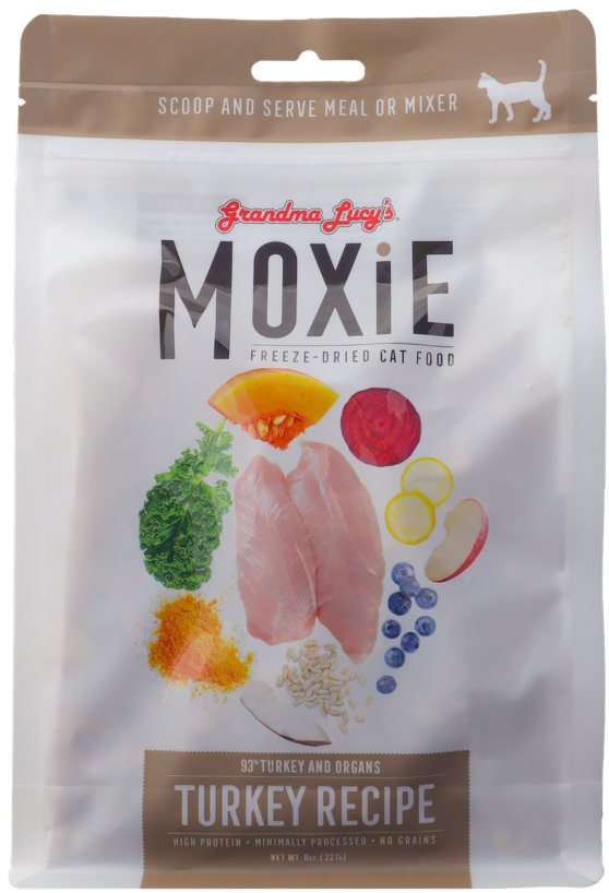 Grandma Lucy's Moxie Cat Food Turkey 8oz by Pet Food Warehouse