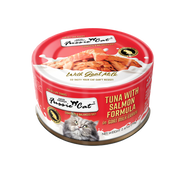 Fussie Cat Premium Tuna w/Salmon in Goats Milk 2.47oz by Pet Food Warehouse