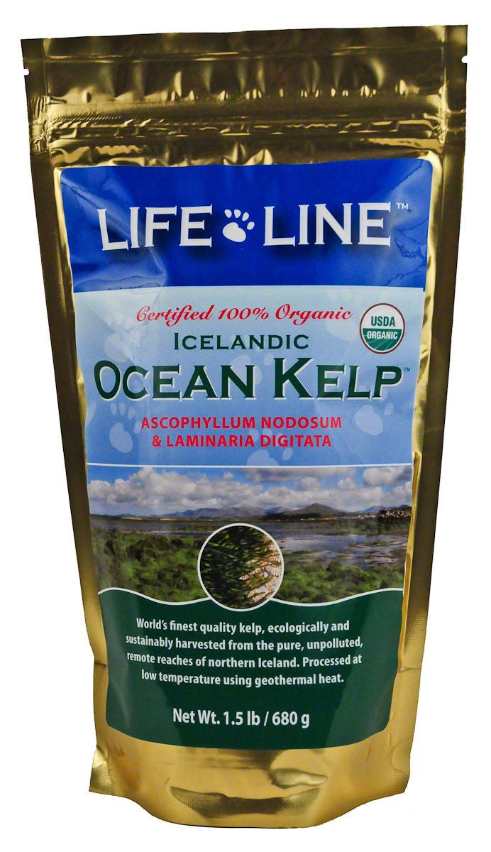 Life Line Organic Ocean Kelp 1.5lb by Pet Food Warehouse