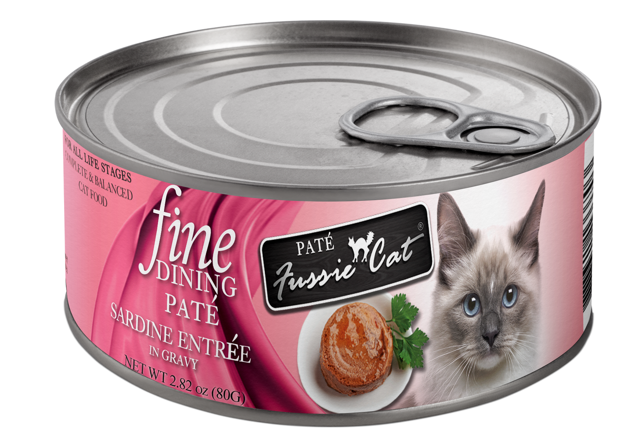 Fussie Cat Fine Dining Pate Sardine Entrée 2.82oz by Pet Food Warehouse