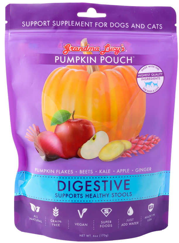 Grandma Lucy's Pumpkin Pouch Digestive Dog Food 6oz by Pet Food Warehouse