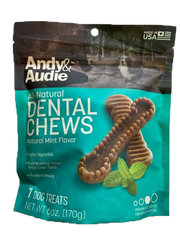 Andy and Audie Dental Chews Mediuml 6oz by Pet Food Warehouse