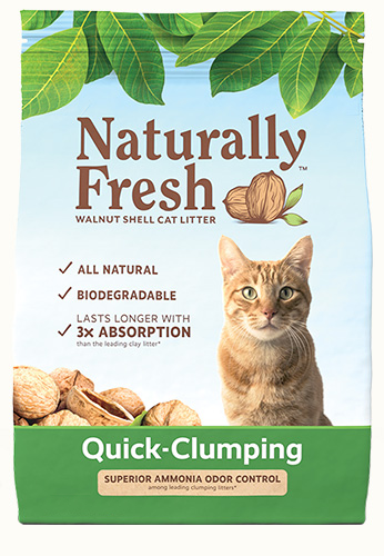 Naturally Fresh Walnut Quick Clumping Litter 14lb by Pet Food Warehouse