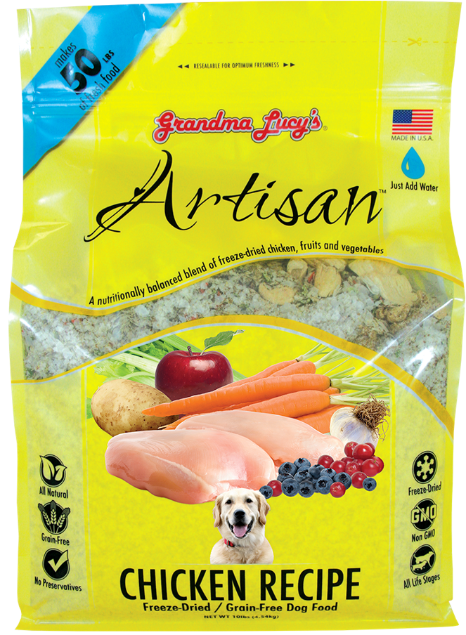 Grandma Lucy's Artisan Chicken Dog Food 10lb by Pet Food Warehouse
