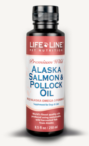 Life Line Wild Alaskan Omega-3 Oil 8.5oz by Pet Food Warehouse