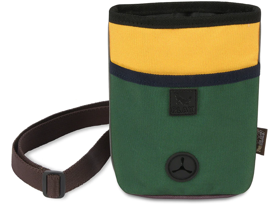 P.L.A.Y. Scout & About Deluxe Training Pouch Moss by Pet Food Warehouse
