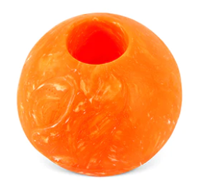 P.L.A.Y. ZoomieRex Ball Orange Small by Pet Food Warehouse