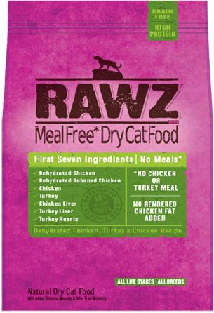 Rawz Chicken Turkey Cat Food 7.8lb by Pet Food Warehouse