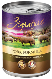 Zignature Pork Dog Food Canned 13oz by Pet Food Warehouse