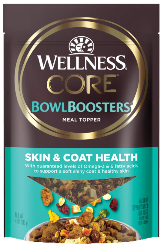 Wellness Core Bowl Booster Skin & Coat Health 4oz by Pet Food Warehouse