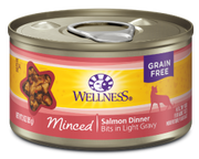 Wellness Minced Salmon Dinner Cat Food 3oz by Pet Food Warehouse