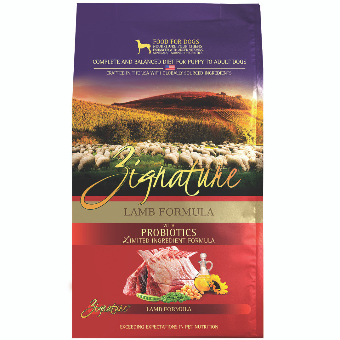 Zignature Lamb Dog Food Dry 4lb by Pet Food Warehouse