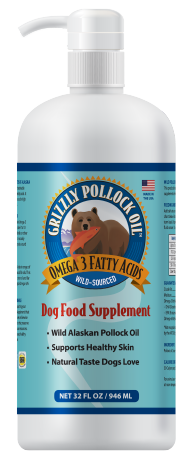 Grizzly Pollock Oil 32oz by Pet Food Warehouse