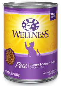 Wellness Complete Health Turkey Salmon Cat Food 12.5oz by Pet Food Warehouse